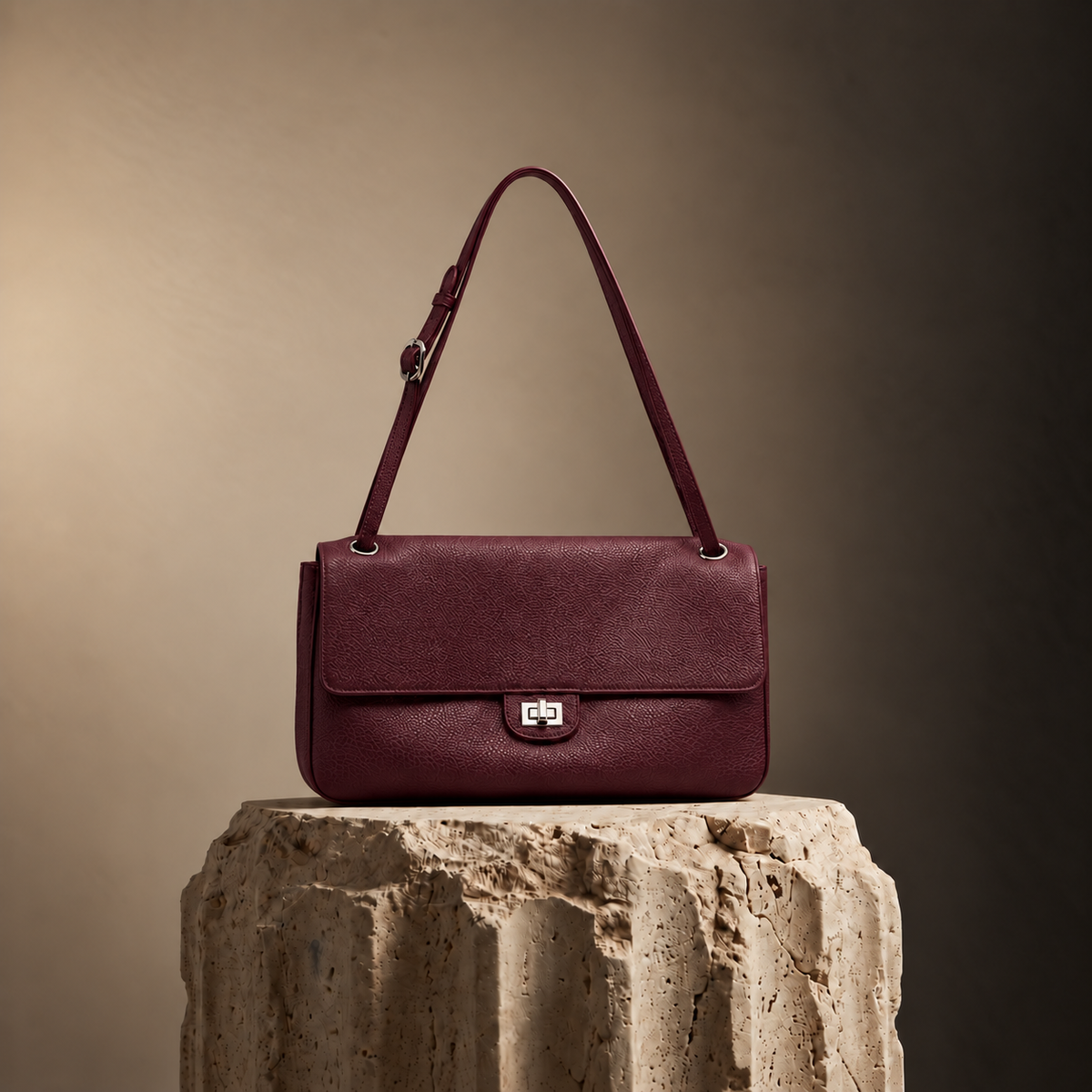 Alma - Leather Flap Bag