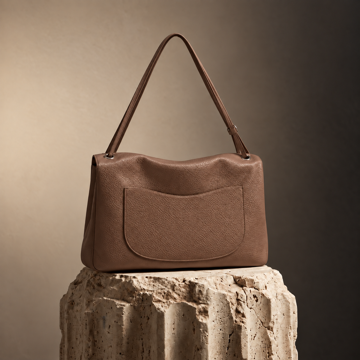 Alma - Leather Flap Bag