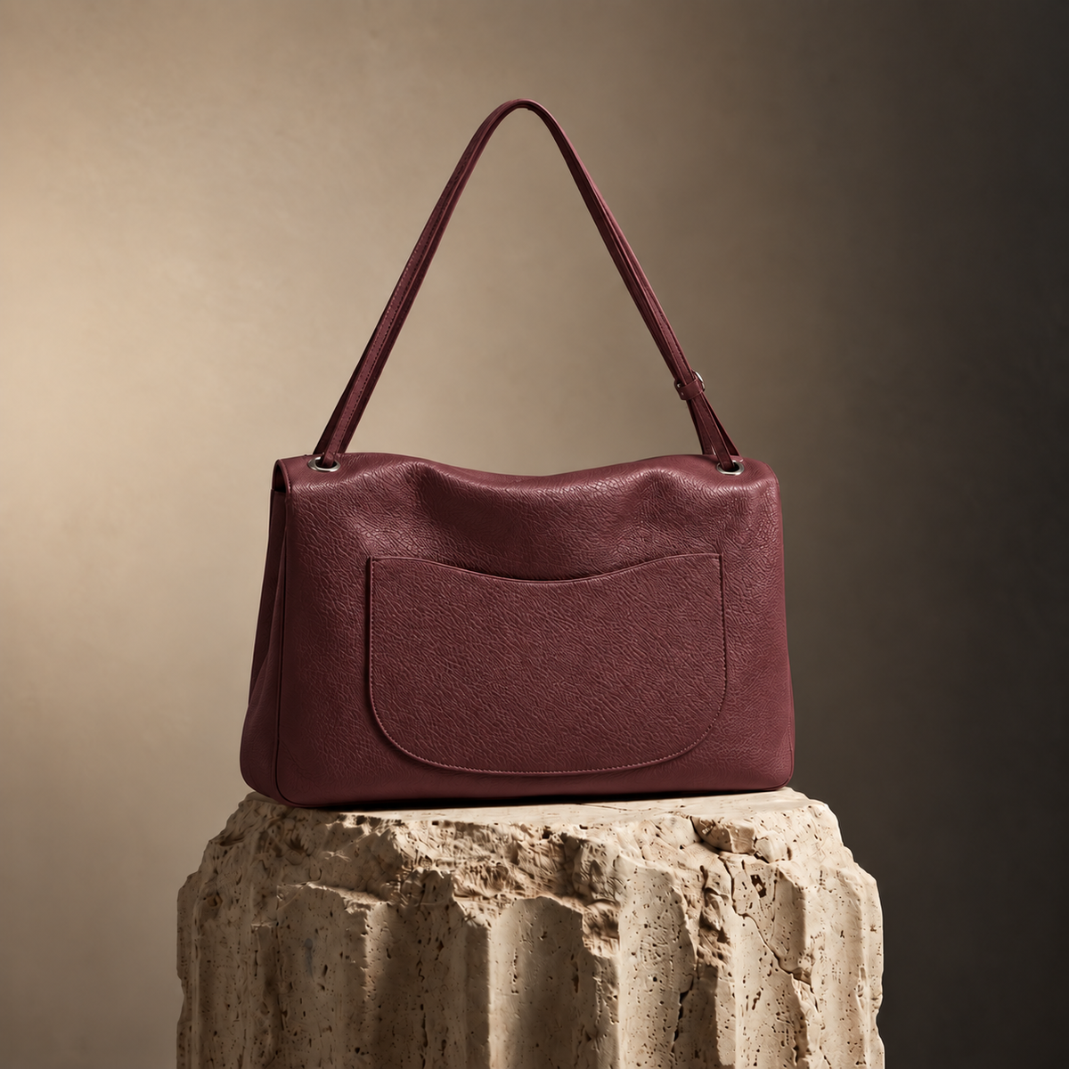 Alma - Leather Flap Bag