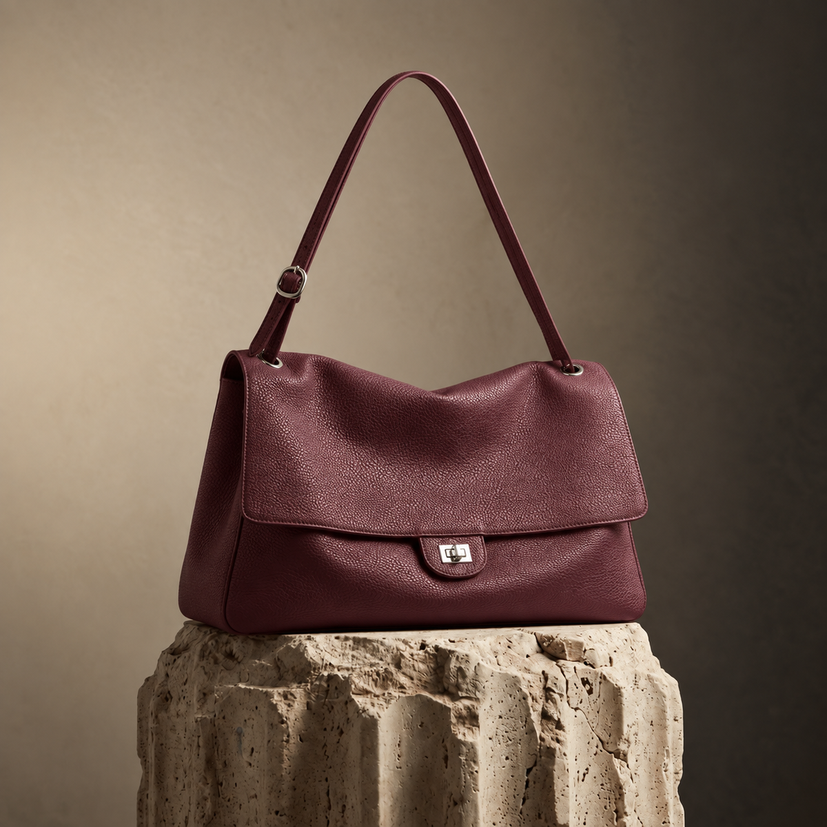 Alma - Leather Flap Bag