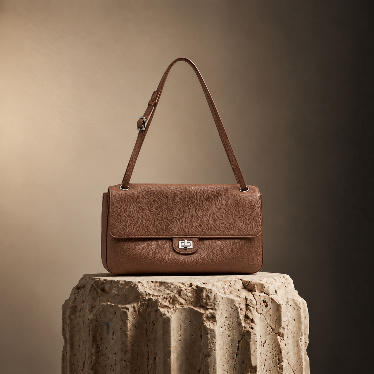 Alma - Leather Flap Bag