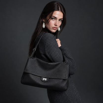 Alma - Leather Flap Bag